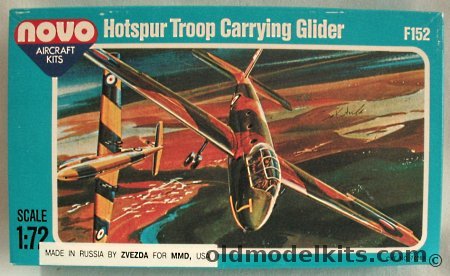 Novo 1/72 General Aircraft Ltd Hotspur II Glider, F152 plastic model kit